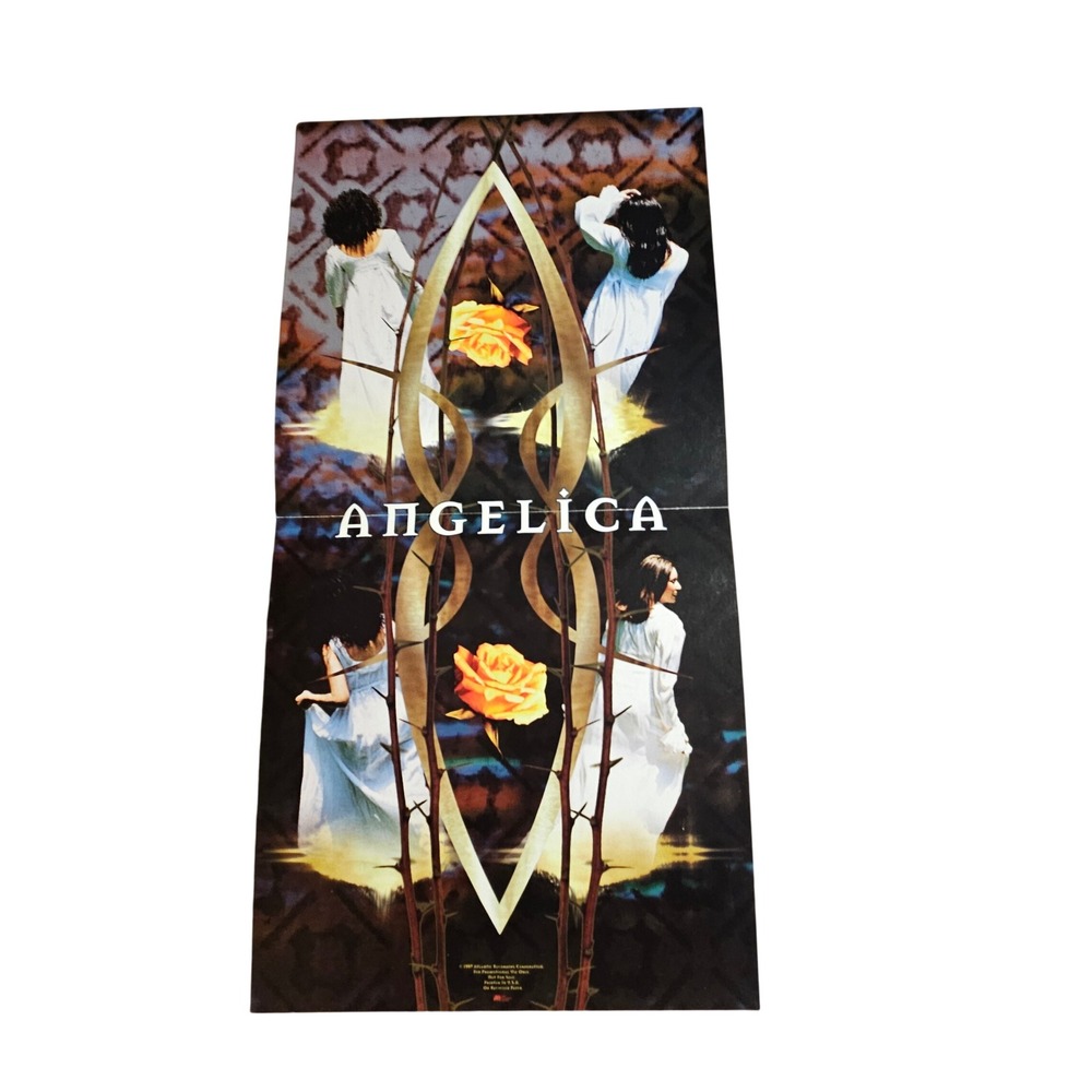 Angelica Self Titled Promo‎ Flat Album Poster 1999 Double Sided 12x24 Atlantic